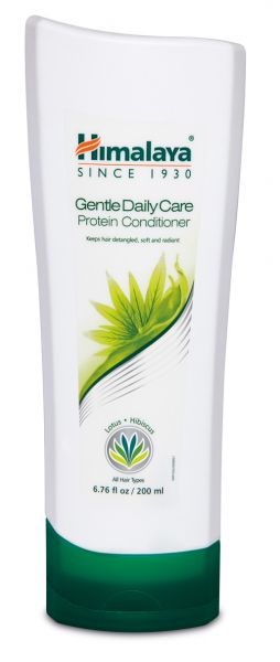 Himalaya Gentle Daily Care Protein Conditioner is a gentle formulation enriched with extracts of protein-rich herbs that provide nourishment to hair leaving it silky smooth, soft and healthy looking.  Hibiscus and Lotus are safe and effective hair and scalp conditioners that add lustre to hair. Chickpea and Oats are protein-rich and provide nourishment for soft, radiant hair.