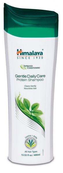 Himalaya Gentle Daily Care  Protein Shampoo is enriched with protein-rich sources that provide nourishment to hair. Fortified with herbal ingredients our shampoos are effective, safe and gentle on hair. Amla softens and conditions hair; Licorice anti-breakage, conditions;Chickpea provides daily nourishment to your hair keeping it soft, smooth and healthy looking.